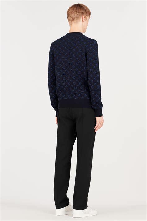 Products by Louis Vuitton: Half And Half Monogram Crewneck